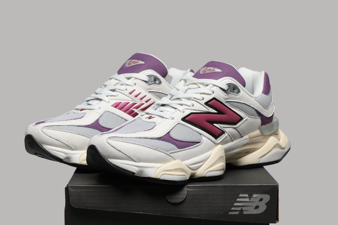 9060 Magenta Sneakers