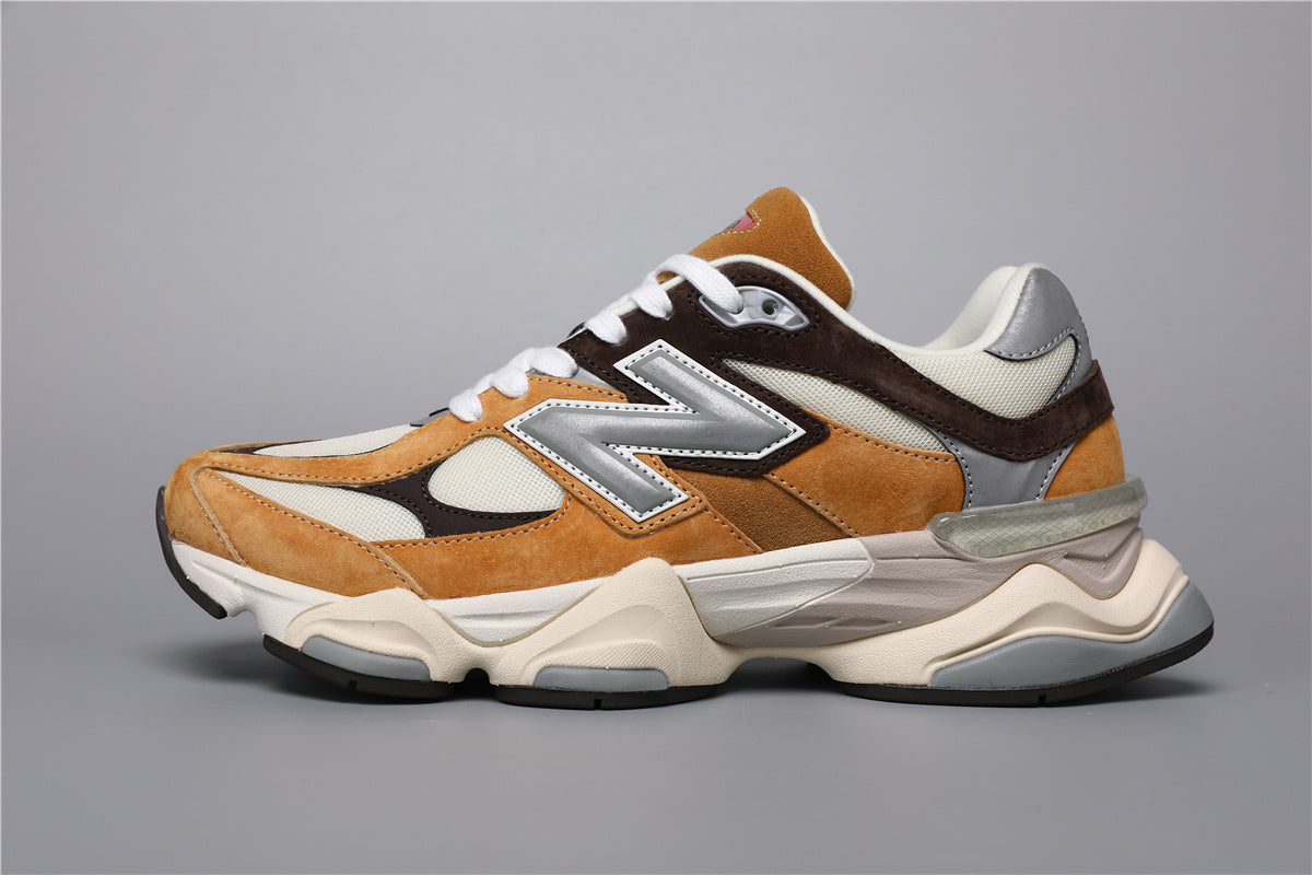 9060 Yellow Brown Sneakers