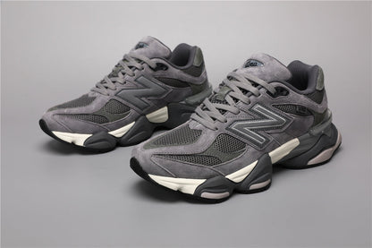 9060 Gray Black Sneakers