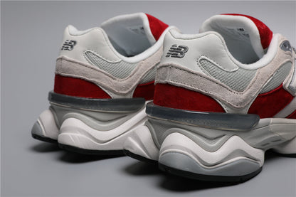 9060 White Red JBE Sneakers