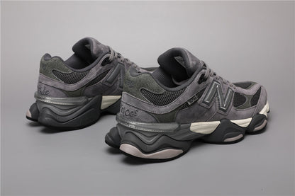 9060 Gray Black Sneakers