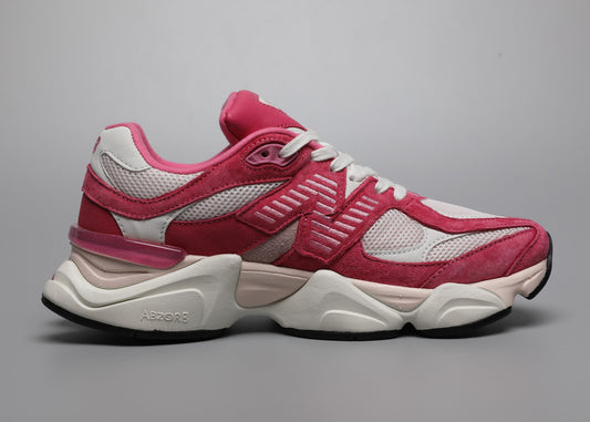 9060 Rose / Red Sneakers