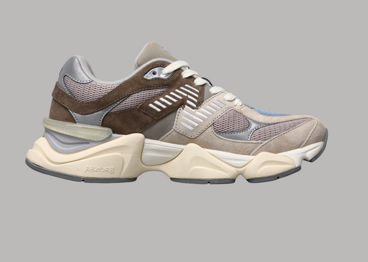 9060 Mushroom / Aluminium / Cyclone Sneakers