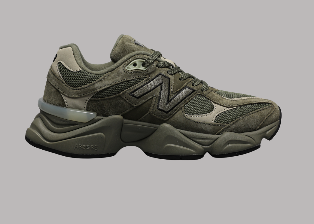9060 Green Olive Sneakers