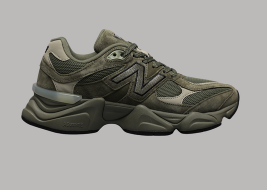 9060 Green Olive Sneakers