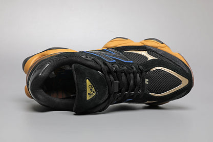 9060 Black / Yellow Sneakers