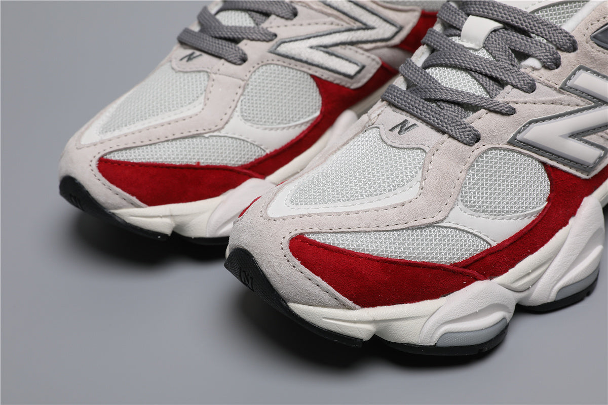 9060 White Red JBE Sneakers