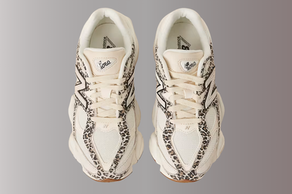 9060 Leopard Print in Beige Sneakers