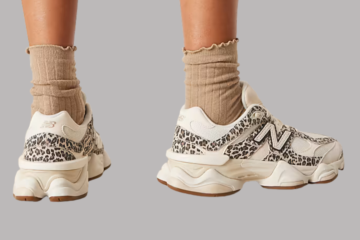 9060 Leopard Sneakers