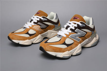 9060 Yellow Brown Sneakers