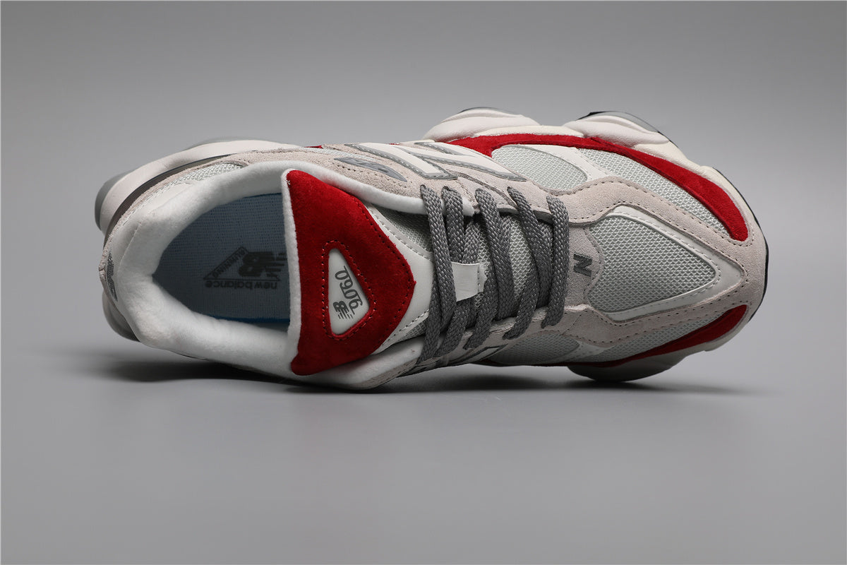 9060 White Red JBE Sneakers