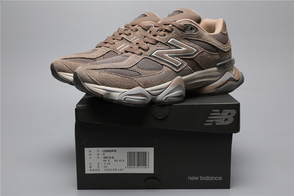 9060 Mushroom Brown Sneakers