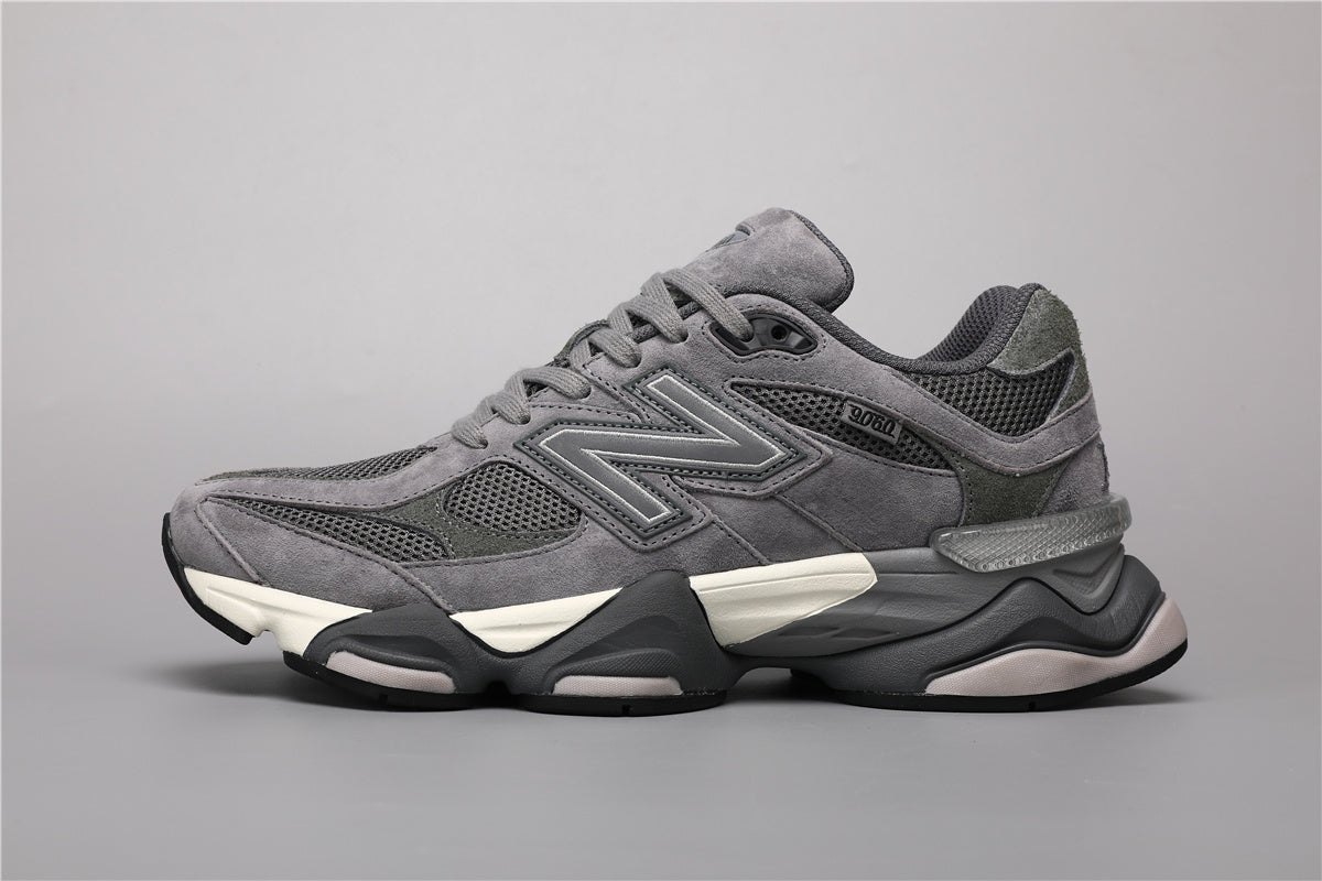 9060 Gray Black Sneakers