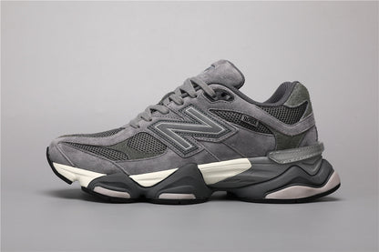 9060 Gray Black Sneakers