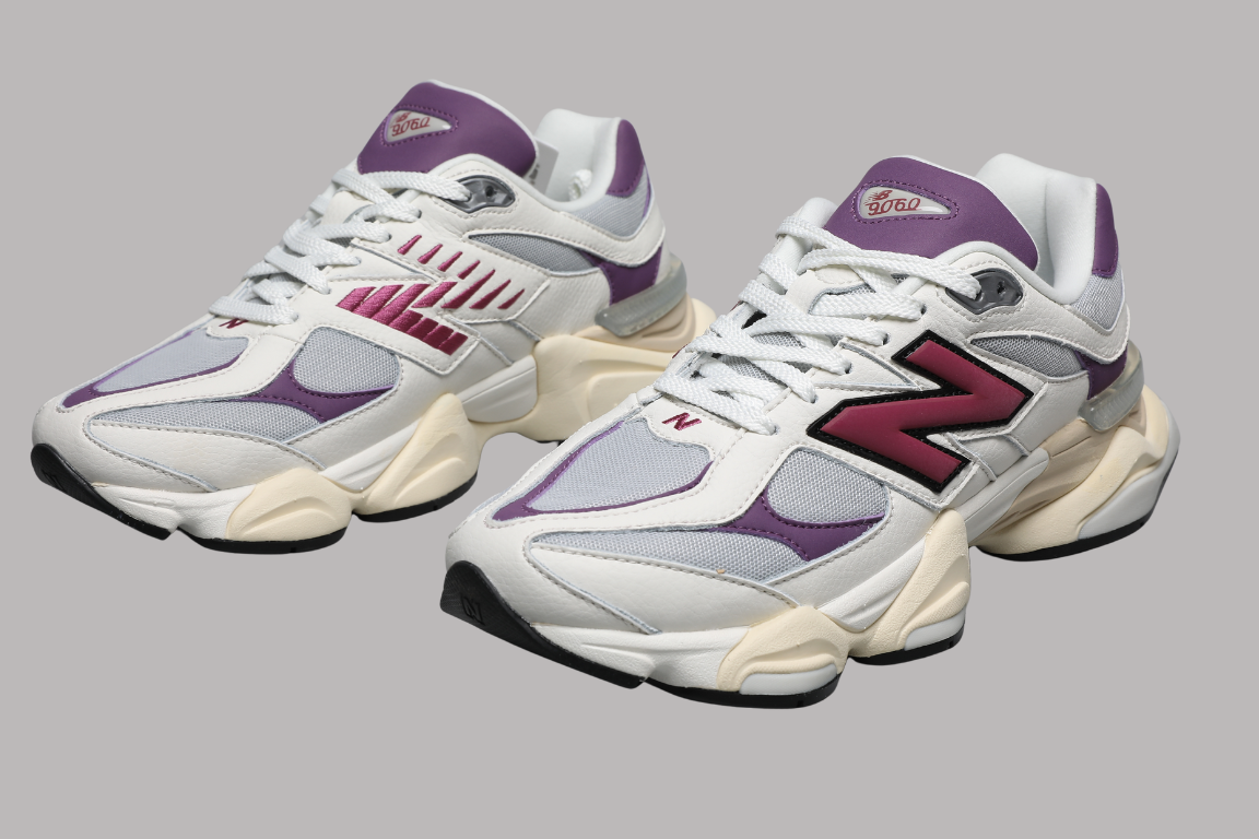 9060 Magenta Sneakers