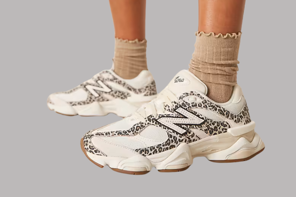 9060 Leopard Sneakers