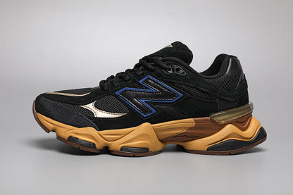 9060 Black / Yellow Sneakers