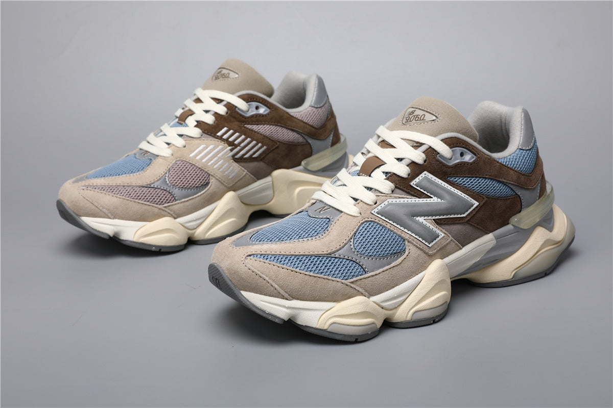 9060 Brown / Blue Sneakers