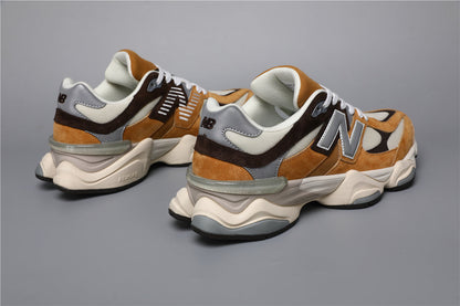 9060 Yellow Brown Sneakers
