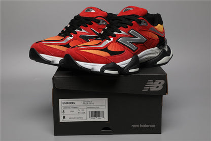 9060 Orange / Red Sneakers