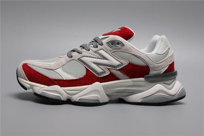 9060 White Red JBE Sneakers