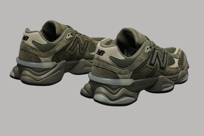 9060 Green Olive Sneakers