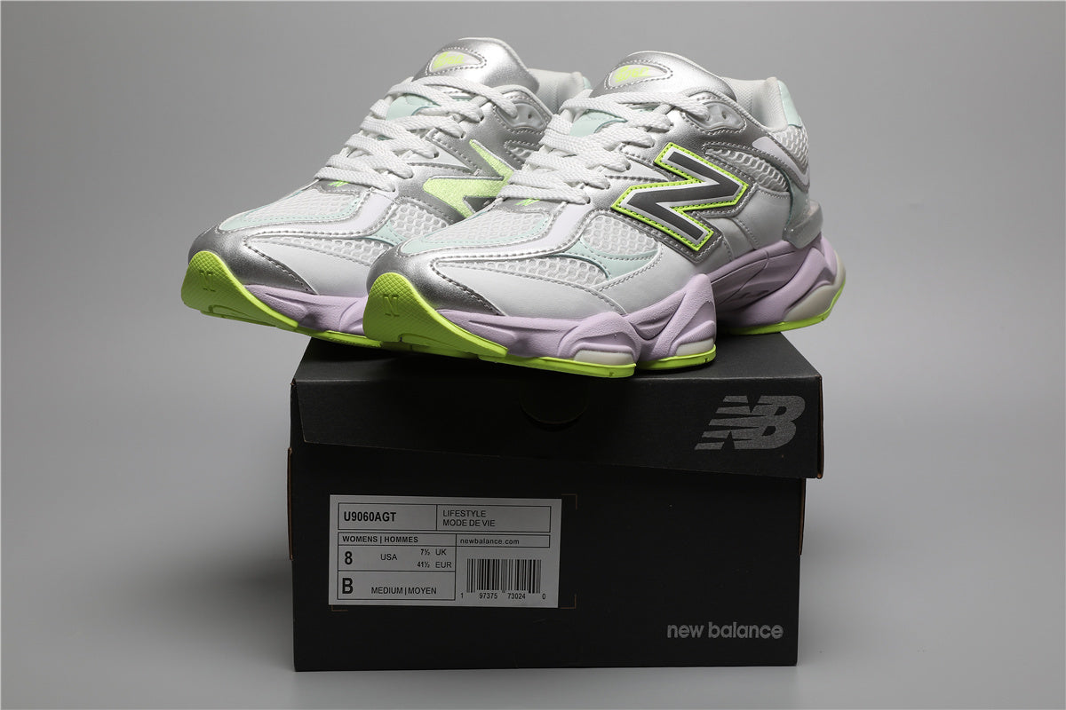 9060 White Green AGT Sneakers