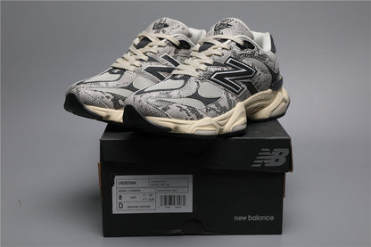 9060 Black Gray Snake Pattern SNA Sneakers