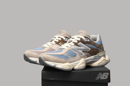 9060 Mushroom / Aluminium / Cyclone Sneakers