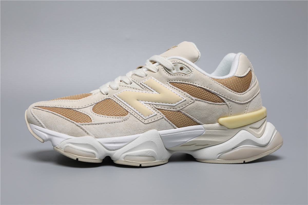 9060 Off-White / Yellow Sneakers