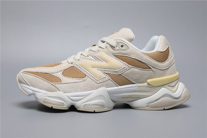 9060 Off-White / Yellow Sneakers