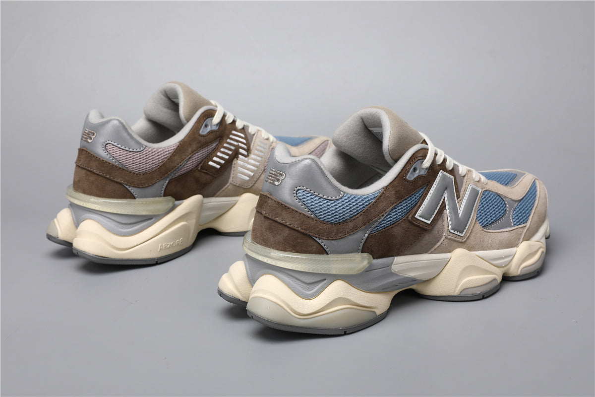 9060 Brown / Blue Sneakers