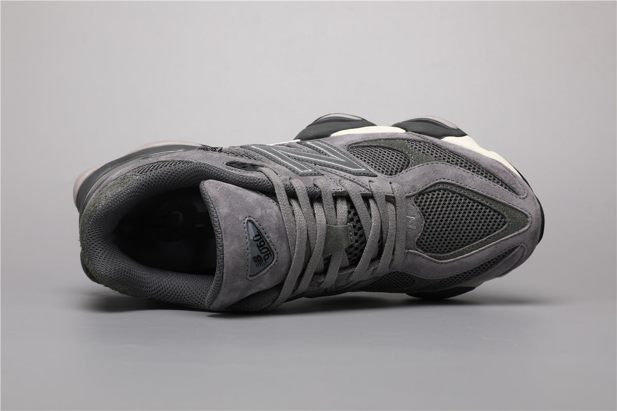 9060 Gray Black Sneakers