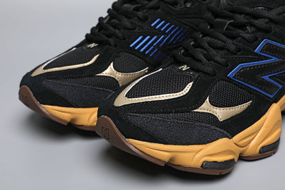 9060 Black / Yellow Sneakers