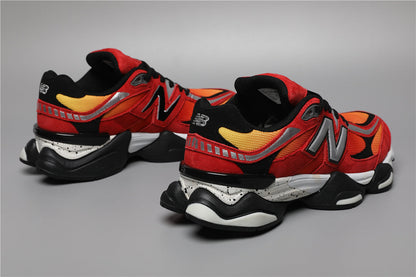 9060 Orange / Red Sneakers