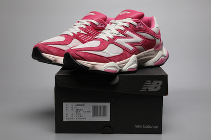 9060 Rose / Red Sneakers