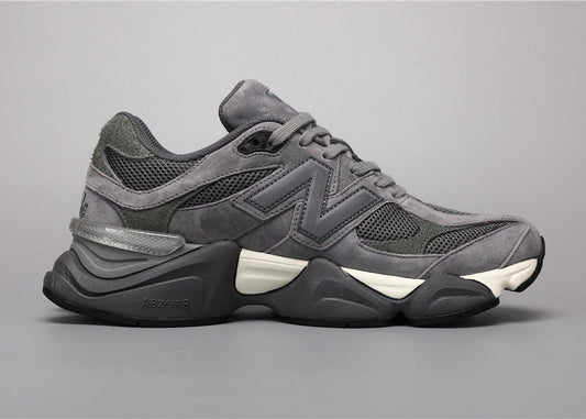9060 Gray Black Sneakers